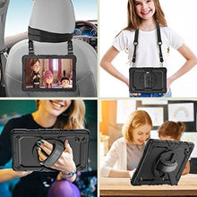 Cargar imagen en el visor de la galería, Estuche Funda Resistente Para Samsung Galaxy Tab A8 2022 Con Correa