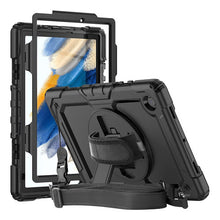 Cargar imagen en el visor de la galería, Estuche Funda Resistente Para Samsung Galaxy Tab A8 2022 Con Correa