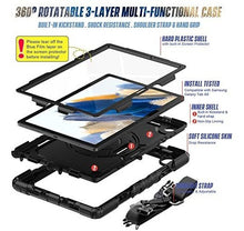 Cargar imagen en el visor de la galería, Estuche Funda Resistente Para Samsung Galaxy Tab A8 2022 Con Correa
