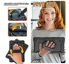 Cargar imagen en el visor de la galería, Estuche Funda Resistente Para Samsung Galaxy Tab A8 2022 Con Correa
